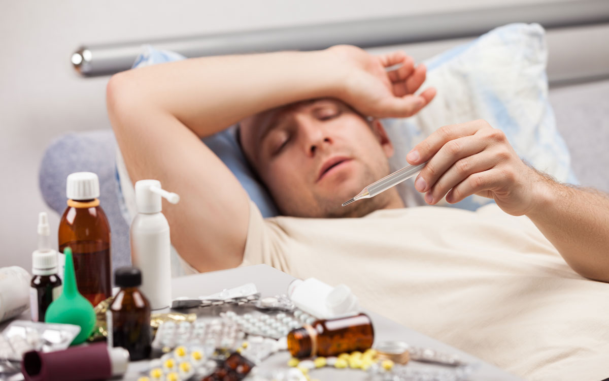 Employees on sick leave 1 Employees with lots of sick days