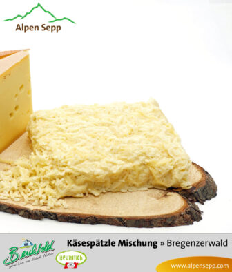 Alpen Sepp, when cheese makes your palate dance! 10 Bregenz Forest cheese noodle mix by Alpen Sepp