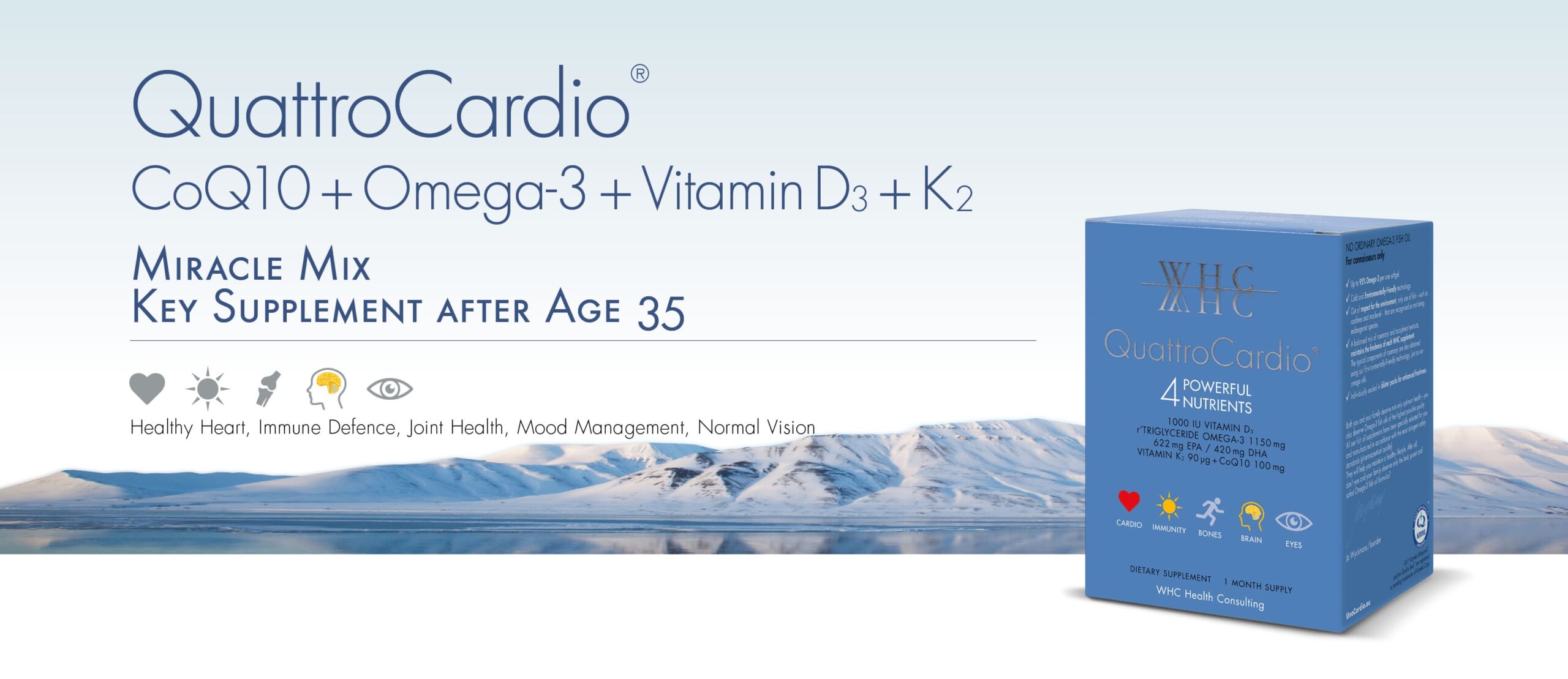 WHC QuattroCardio® (OMEGA-3 fatty acids, vitamin D3, K2 and Q10 ubiquinol) | 90 capsules 17 WHC QuattroCardio® (OMEGA-3 fatty acids, vitamin D3, K2 and Q10 ubiquinol) | 90 capsules