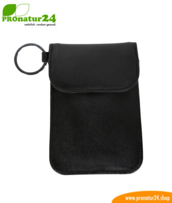 ANTI RFID NFC LEATHER protective car key bag (protective cover against car theft via radio for the Keyless-Go system)