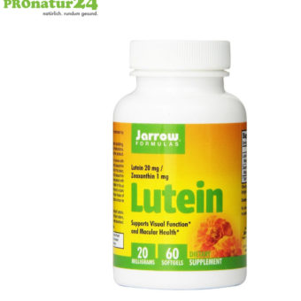 LUTEIN (20 mg) with zeaxanthin, 60 softgel capsules