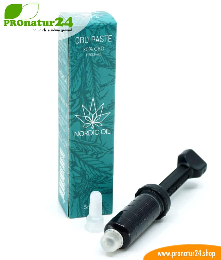 CBD PASTE cannabis plant with 30% CBD share. Without THC. Organic and vegan produced by Nordic Oil. - Image 5