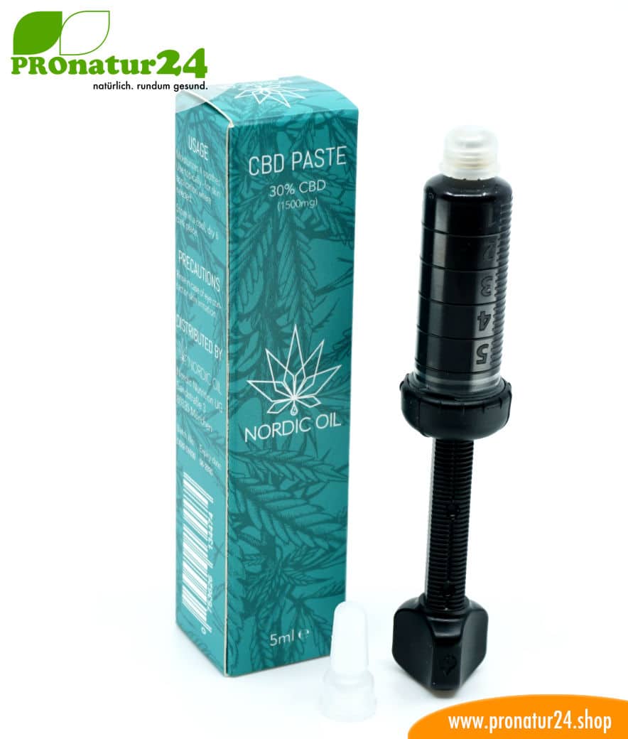 CBD PASTE cannabis plant with 30% CBD share. Without THC. Organic and vegan produced by Nordic Oil. - Image 6
