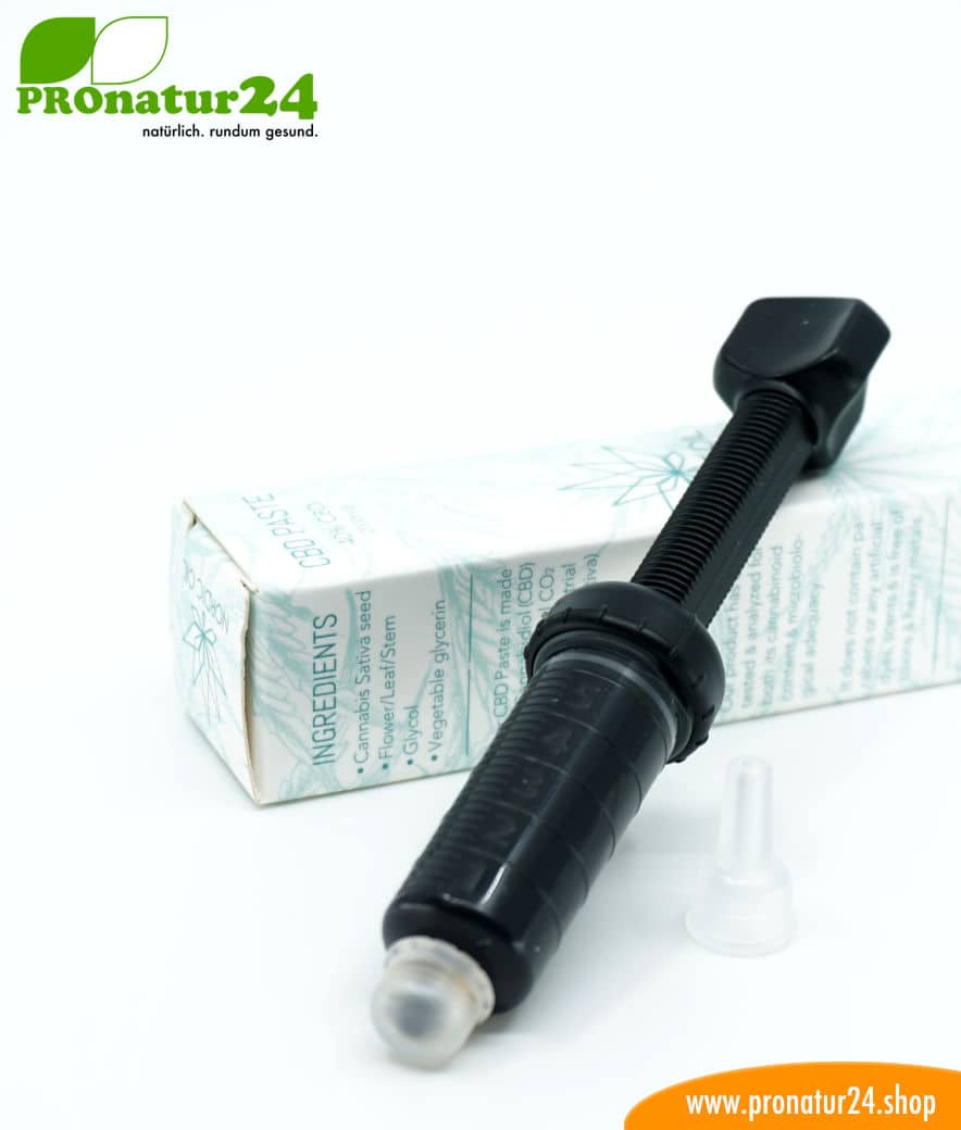 CBD PASTE cannabis plant with 40% CBD share. Without THC. Organic and vegan produced by Nordic Oil. - Image 3