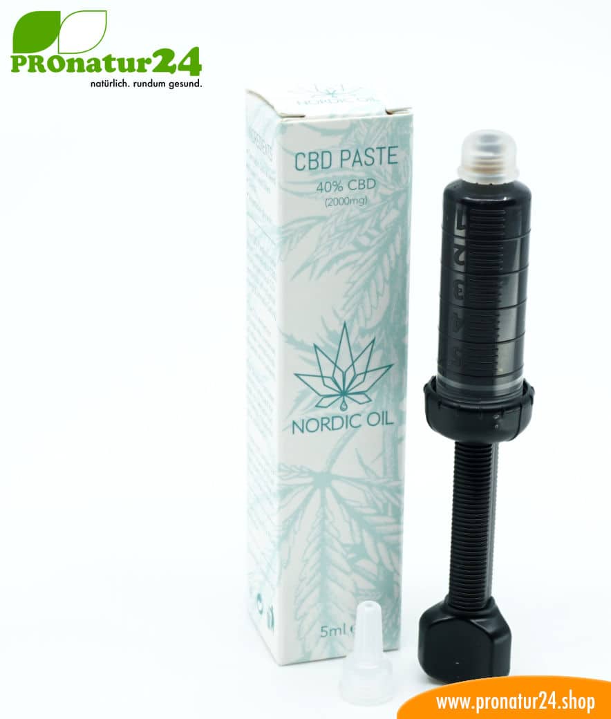 CBD PASTE cannabis plant with 40% CBD share. Without THC. Organic and vegan produced by Nordic Oil. - Image 7