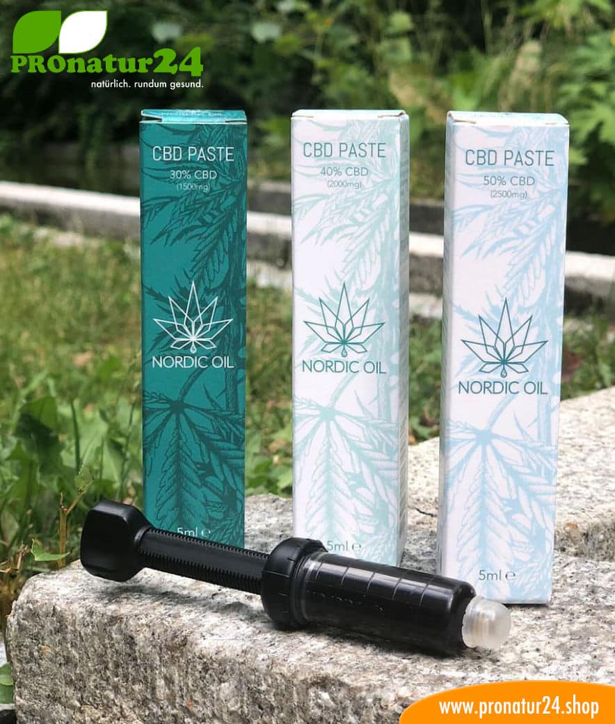 CBD PASTE cannabis plant with 40% CBD share. Without THC. Organic and vegan produced by Nordic Oil. - Image 9