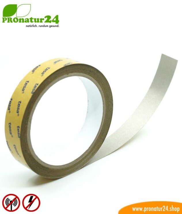 Earthing strap EB2 with electrically non-conductive adhesive