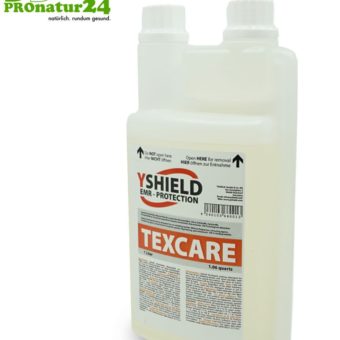 TEXCARE liquid detergent from YShield. Specially developed for shielding fabric.