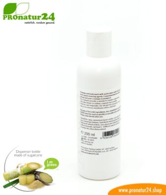 SHAMPOO rosemary. Hair & Body Shampoo with rosemary and nettle extract. Showering redefined incl. sustainable packaging.