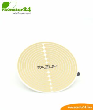 FAZUP, limited edition GOLD. Passive antenna for reduction from mobile phone radiation! Innovative protection against electrosmog from iPhone, Samung, Huawei.