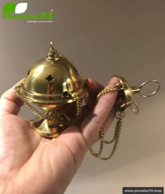 Incense burner hanging censer / Thurible in polished brass