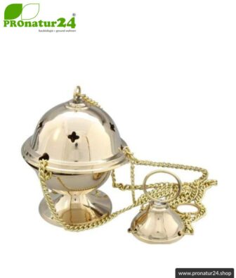 Incense burner hanging censer / Thurible in polished brass