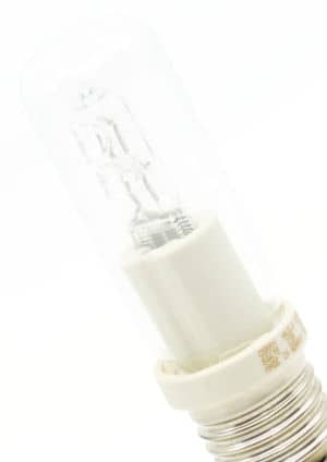 150 watts halogen lamp HALOLUX CERAM® | Model 64478 from OSRAM | 15 percent brighter than a 150 Watt light bulb | Warm white. E27.