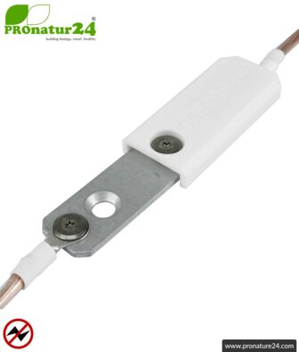 Grounding plate GS1, 20x80 mm.