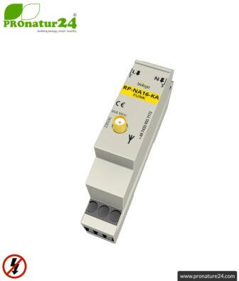 Flush-mounted repeater RP-NA16-UP | Eltako FRP61-230V | level 1+2 repeater for mounting in installation box | master switch set-up | building biology safe wireless technology according to EnOcean standard 15 Repeater RP-NA16-KA | level 2 repeater for the fuse box | master switch set-up | building biology save wireless technology according to EnOcean standard