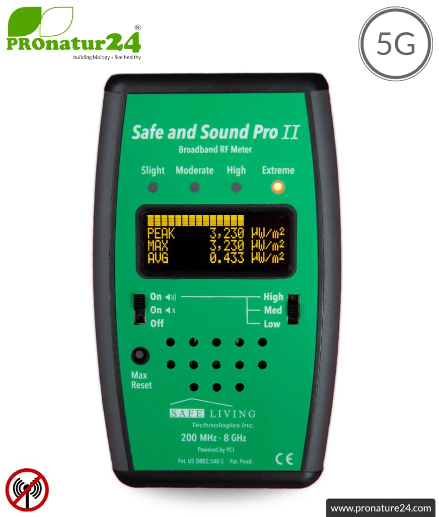 and Sound Pro 2 EMF Detector | RF radiation meter