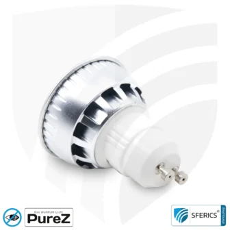 6 watt LED spot Pure-Z NEO | bright as 40 watts, 480 lumens | CRI 97 | flicker-free | warm white | GU10