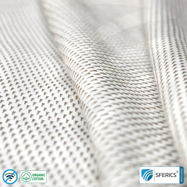 NEW ANTIWAVE shielding fabric | production of shielding clothing and underwear | >99,9 % shielding effectiveness (33 dB). 5G ready!