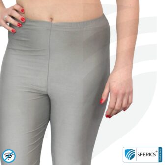Shielding underpants, long | protection up to 51 dB against HF electrosmog (cell phone, WIFI, LTE) | ideal for electrosensitive people | effective against 5G!