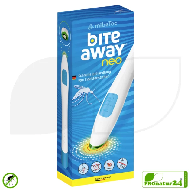 bite away® electronic bite healer | ORIGINAL bite healer for itchiness from insect bites | chemical-free | Electric heat pen against mosquito bites as insect bite healer