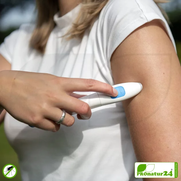 bite away® electronic bite healer | ORIGINAL bite healer for itchiness from insect bites | chemical-free | Electric heat pen against mosquito bites as insect bite healer