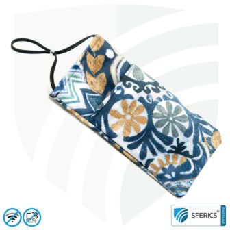 Cell phone case eWall | Special edition felix.blue | Anti electrosmog incl. 5G | 3in1 protection incl. RFID data protection | iPhone, Android, Smartphone, etc.