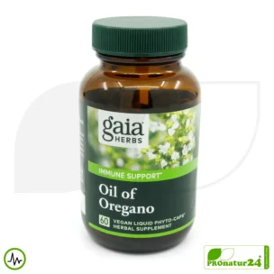 OIL OF OREGANO by Gaia Herbs | Power Plant for Natural Resilience | Digestion | Vitality | Well-Being | 60 Capsules