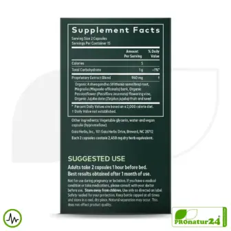 SLEEPTHRU by gaia HERBS | for restful nights | 60 Capsules 8 SLEEPTHRU by gaia HERBS | For Restful Nights | 60 Capsules