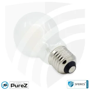 4,2 watt LED filament Pure-Z NEO | bright as 38 watts, 400 lumens | CRI 97 | flicker-free | warm white | E27 10 4,2 watt LED filament Pure-Z NEO | bright as 38 watts, 400 lumens | CRI 97 | flicker-free | warm white | E27 | frosted