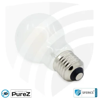 4,2 watt LED filament Pure-Z NEO | bright as 38 watts, 400 lumens | CRI 97 | flicker-free | warm white | E27 | frosted