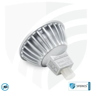 6 watt LED spot full spectrum | bright like 35 watts, 450 lumens | CRI 95 | dimmable | flicker-free | daylight | GU5.3 (MR16) | business quality 10 6 watt LED spot full spectrum | bright like 35 watts, 450 lumens | CRI 95 | dimmable | flicker-free | daylight | GU5.3 (MR16) | business quality