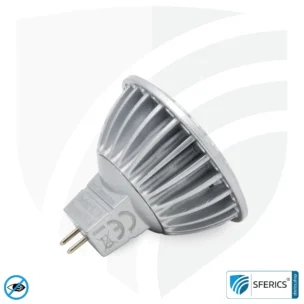 6 watt LED spot full spectrum | bright like 35 watts, 450 lumens | CRI 95 | dimmable | flicker-free | daylight | GU5.3 (MR16) | business quality 13 6 watt LED spot full spectrum | bright like 35 watts, 450 lumens | CRI 95 | dimmable | flicker-free | daylight | GU5.3 (MR16) | business quality