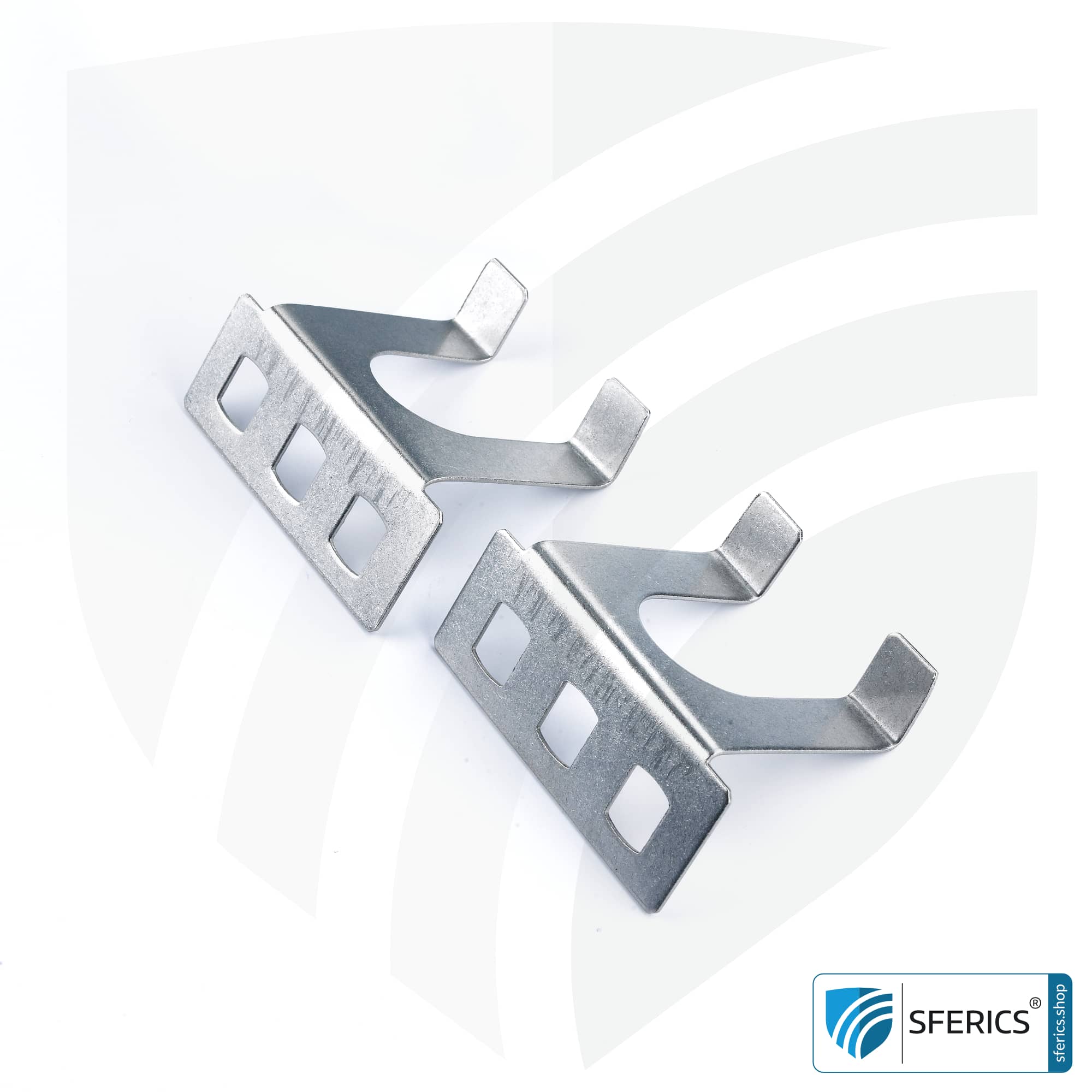 Mounting bracket | Fixing, adjustment and mounting of shielded socket strips from DANELL 2 Mounting bracket | Fixing, adjustment and mounting of shielded socket strips from DANELL