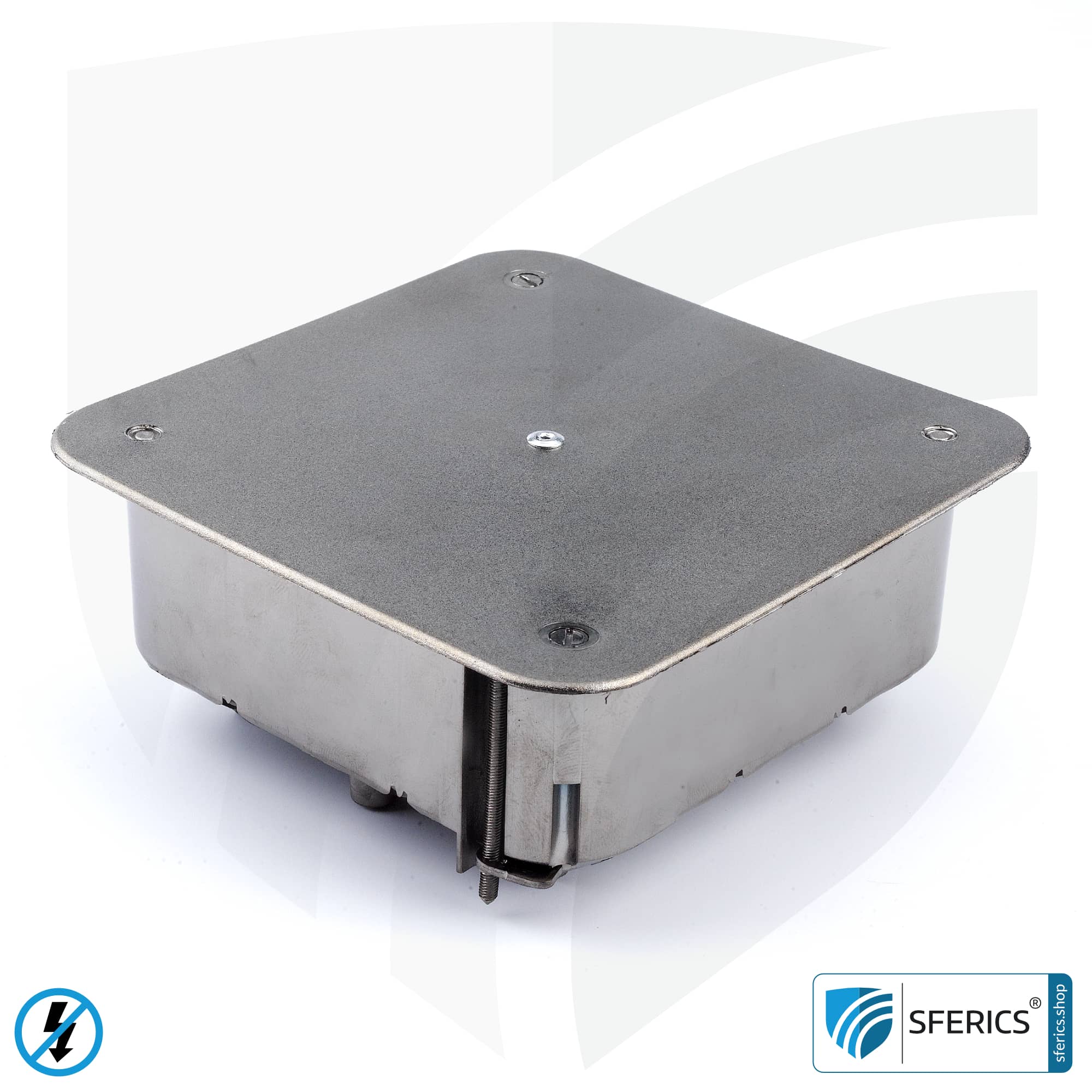 Shielded junction box | 53 mm | installation box for drywall and flush-mounted installation | halogen free 4 Shielded junction box | 53 mm | installation box for drywall and flush-mounted installation | halogen free