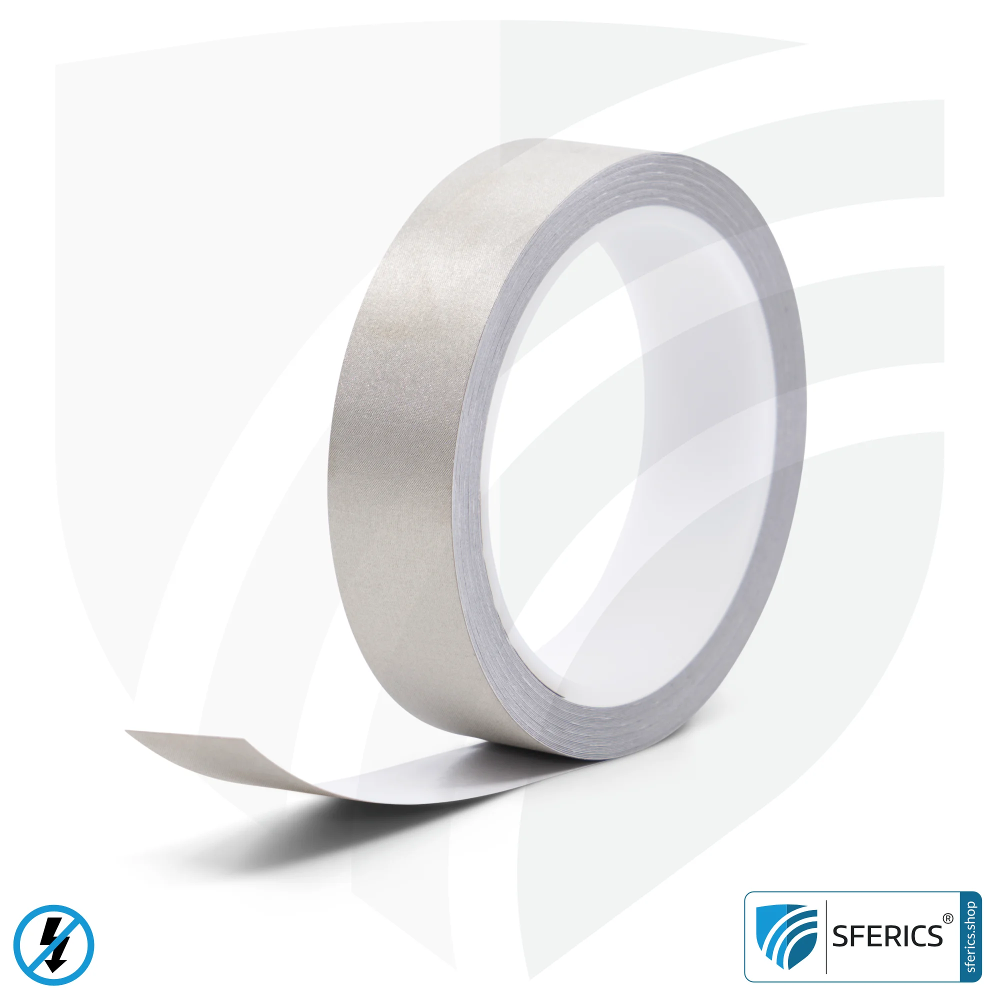 Grounding strap GSX, self-adhesive | grounding of shielding paint, shielding netting, shielding fleece, etc. 4 Grounding strap GSX, self-adhesive | grounding of shielding paint, shielding netting, shielding fleece, etc.