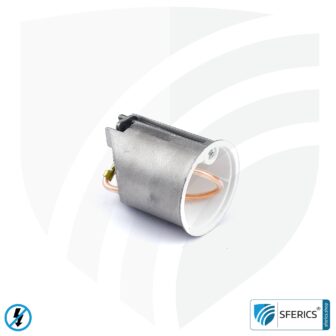 Shielded wall lights outlet box | 45 mm | installation box for drywall and flush-mounted installation | halogen free