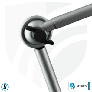 Shielded lamp LONDON in the design SILVER | desk lamp for the bright workplace or as an ingenious work lamp | E27 socket 8 Shielded lamp LONDON in the design SILVER | desk lamp for the bright workplace or as an ingenious work lamp | E27 socket