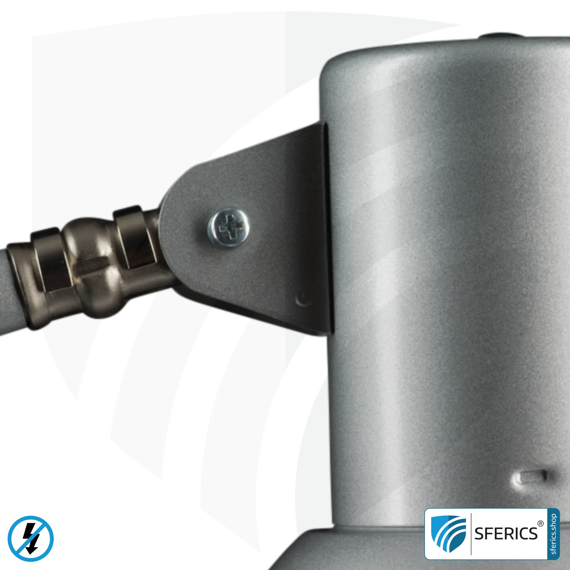 Shielded lamp LONDON in the design SILVER | desk lamp for the bright workplace or as an ingenious work lamp | E27 socket 6 Shielded lamp LONDON in the design SILVER | desk lamp for the bright workplace or as an ingenious work lamp | E27 socket