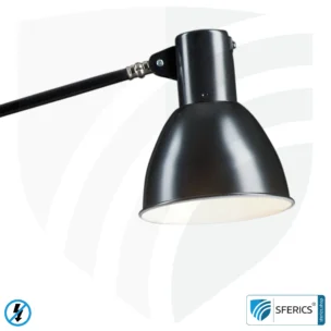 Shielded lamp LONDON in the design BLACK | desk lamp for the bright workplace or as an ingenious work lamp | E27 socket 7 Shielded lamp LONDON in the design BLACK | desk lamp for the bright workplace or as an ingenious work lamp | E27 socket