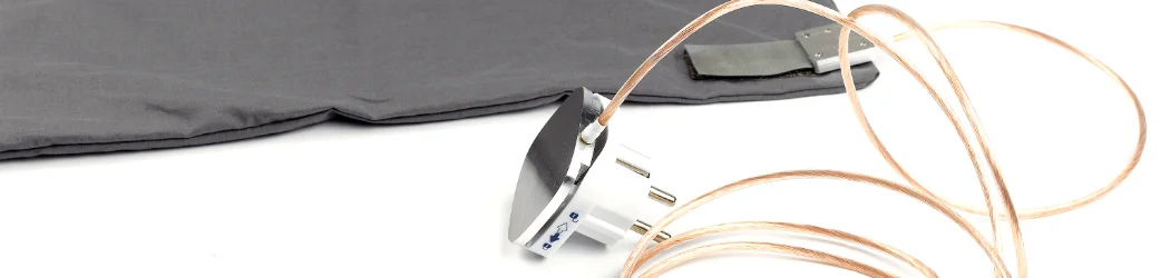 Shielding bed linen | mobile radiation protection against WIFI, cell phone, LTE, 5G, ... with efficiency over 99,99% (42 dB) | LF groundable