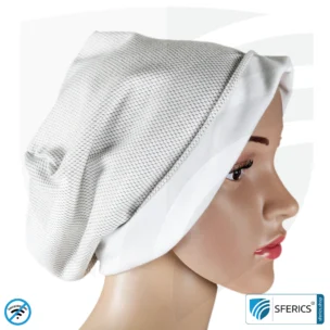 ANTIWAVE shielding cap Beany | protection against electrosmog HF with efficiency up to 99,9 % (cell phone, WIFI, LTE) | 5G ready! 10 ANTIWAVE shielding cap Beany | protection against electrosmog HF with efficiency up to 99,9 % (cell phone, WIFI, LTE) | 5G ready!