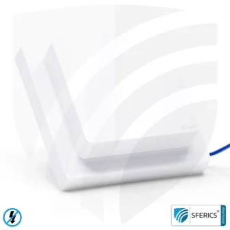 Surface-mounted repeater RP-NA16-AP | Eltako FRP65/230V-wg | level 2 repeater for mounting on installation box | master switch set-up | building biology save wireless technology according to EnOcean standard