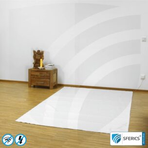 Shielding floor mat STEEL TWIN | HF shielding attenuation against electrosmog up to 42 dB | groundable LF | Effective against 5G! 2 Shielding floor mat STEEL TWIN | HF shielding attenuation against electrosmog up to 42 dB | groundable LF | Effective against 5G!