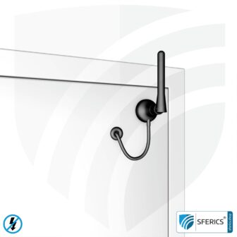 Antenna ANT-NA16 | Eltako FA250 | external antenna for fuse box repeater RP-NA16-KA | master switch set-up | building biology safe wireless technology according to EnOcean standard