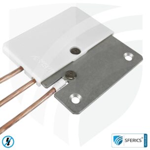 Grounding plate | stationary for indoor rooms | grounding of shielded surfaces 9 Grounding plate | stationary for indoor rooms | grounding of shielded surfaces