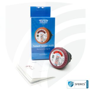 TESTAVIT SCHUKI 3 LCD | socket tester | quick check of grounding and wiring