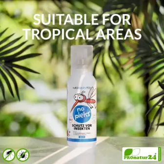 MOSKINTO no pieks | Insect repellent spray with Icaridin against mosquitoes and ticks (ages 2+) | 75 ml