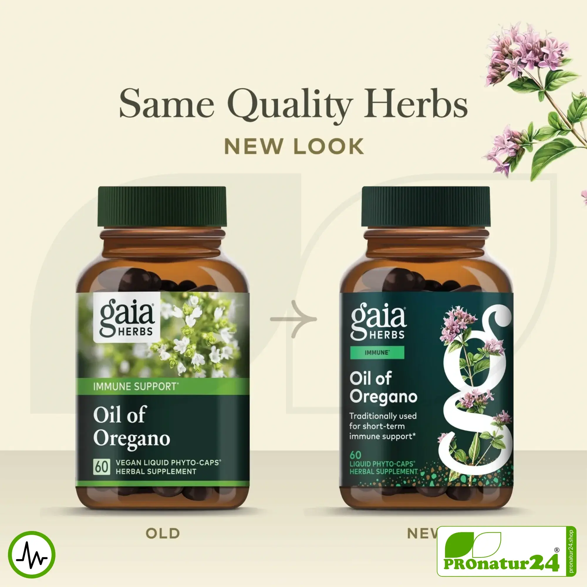 OIL OF OREGANO by gaia HERBS | Power Plant for Natural Resilience | Digestion | Vitality | Well-Being | 60 Capsules 7 OIL OF OREGANO by Gaia Herbs | Power Plant for Natural Resilience | Digestion | Vitality | Well-Being | 60 Capsules