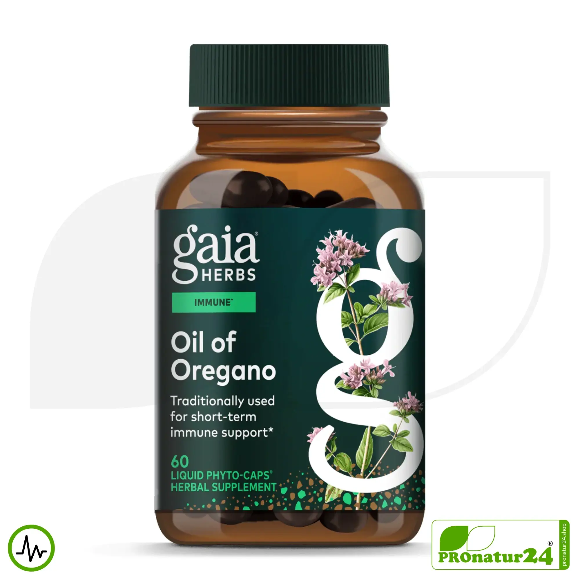 OIL OF OREGANO by gaia HERBS | Power Plant for Natural Resilience | Digestion | Vitality | Well-Being | 60 Capsules 3 OIL OF OREGANO by Gaia Herbs | Power Plant for Natural Resilience | Digestion | Vitality | Well-Being | 60 Capsules