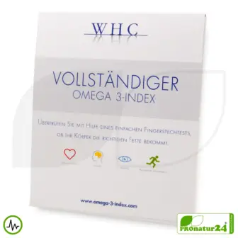 Complete OMEGA-3 INDEX | WHC Test Kit for a Lab Analysis with 26 Values